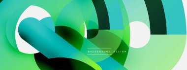 Soyut arkaplanı çember içine al. Duvar kağıdı afişi arkaplan kartı veya iniş sayfası için vektör illüstrasyonu