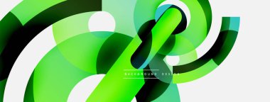 Soyut arkaplanı çember içine al. Duvar kağıdı afişi arkaplan kartı veya iniş sayfası için vektör illüstrasyonu