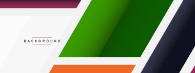 Geçmişi. Geometrik köşegen şekiller ve çizgiler soyut bileşim. Duvar kağıdı afişi veya iniş sayfası için vektör illüstrasyonu