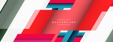 Geçmişi. Geometrik köşegen şekiller ve çizgiler soyut bileşim. Duvar kağıdı afişi veya iniş sayfası için vektör illüstrasyonu