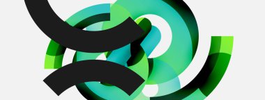 Soyut arkaplanı çember içine al. Duvar kağıdı afişi arkaplan kartı veya iniş sayfası için vektör illüstrasyonu