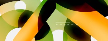 Soyut arkaplanı çember içine al. Duvar kağıdı afişi arkaplan kartı veya iniş sayfası için vektör illüstrasyonu