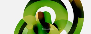 Soyut arkaplanı çember içine al. Duvar kağıdı afişi arkaplan kartı veya iniş sayfası için vektör illüstrasyonu