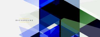 Renkli üçgen bileşimi, geometrik soyut arkaplan. Tekno veya iş konsepti, duvar kağıdı, afiş, arkaplan, iniş sayfası deseni