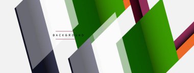 Geçmişi. Geometrik köşegen şekiller ve çizgiler soyut bileşim. Duvar kağıdı afişi veya iniş sayfası için vektör illüstrasyonu