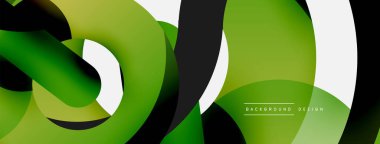 Soyut arkaplanı çember içine al. Duvar kağıdı afişi arkaplan kartı veya iniş sayfası için vektör illüstrasyonu