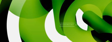 Soyut arkaplanı çember içine al. Duvar kağıdı afişi arkaplan kartı veya iniş sayfası için vektör illüstrasyonu