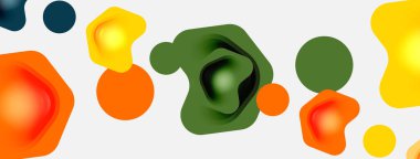 Arrow soyut arkaplanı. Duvar kağıdı afişi veya iniş sayfası için vektör illüstrasyonu