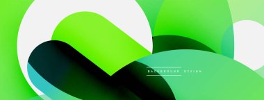 Soyut arkaplanı çember içine al. Duvar kağıdı afişi arkaplan kartı veya iniş sayfası için vektör illüstrasyonu