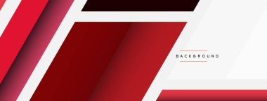 Vektör arkaplanı. Gölge efektli soyut örtüşen renk çizgileri tasarımı. Duvar kağıdı afişi için resim arkaplanı veya iniş sayfası