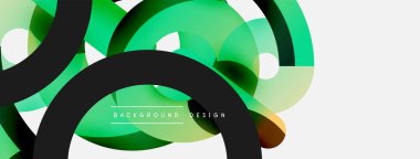 Soyut arkaplanı çember içine al. Duvar kağıdı afişi arkaplan kartı veya iniş sayfası için vektör illüstrasyonu