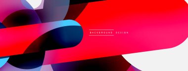 Soyut arkaplanı çember içine al. Duvar kağıdı afişi arkaplan kartı veya iniş sayfası için vektör illüstrasyonu