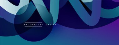 Soyut kesişen çizgiler ve eğimli geometrik arkaplan