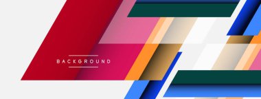 Geçmişi. Geometrik köşegen şekiller ve çizgiler soyut bileşim. Duvar kağıdı afişi veya iniş sayfası için vektör illüstrasyonu