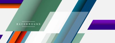 Geçmişi. Geometrik köşegen şekiller ve çizgiler soyut bileşim. Duvar kağıdı afişi veya iniş sayfası için vektör illüstrasyonu