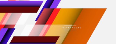 Geçmişi. Geometrik köşegen şekiller ve çizgiler soyut bileşim. Duvar kağıdı afişi veya iniş sayfası için vektör illüstrasyonu