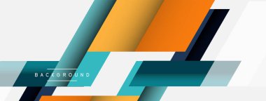 Geçmişi. Geometrik köşegen şekiller ve çizgiler soyut bileşim. Duvar kağıdı afişi veya iniş sayfası için vektör illüstrasyonu