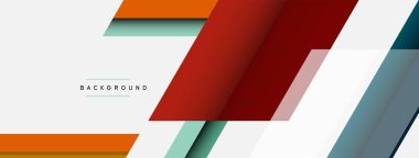 Geçmişi. Geometrik köşegen şekiller ve çizgiler soyut bileşim. Duvar kağıdı afişi veya iniş sayfası için vektör illüstrasyonu