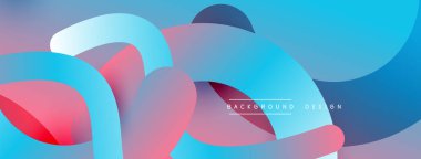 Soyut kesişen çizgiler ve eğimli geometrik arkaplan