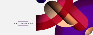 Moda şekilleri, renk minimal tasarım bileşimi, duvar kağıdı afişi veya iniş sayfası için çizgiler ve gölgeler