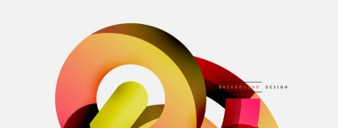 Soyut arkaplanı çember içine al. Duvar kağıdı afişi arkaplan kartı veya iniş sayfası için vektör illüstrasyonu