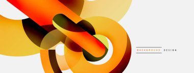 Soyut arkaplanı çember içine al. Duvar kağıdı afişi arkaplan kartı veya iniş sayfası için vektör illüstrasyonu