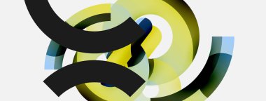 Soyut arkaplanı çember içine al. Duvar kağıdı afişi arkaplan kartı veya iniş sayfası için vektör illüstrasyonu