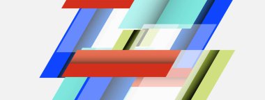 Geçmişi. Geometrik köşegen şekiller ve çizgiler soyut bileşim. Duvar kağıdı afişi veya iniş sayfası için vektör illüstrasyonu