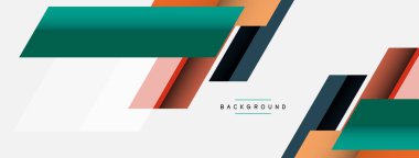 Geçmişi. Geometrik köşegen şekiller ve çizgiler soyut bileşim. Duvar kağıdı afişi veya iniş sayfası için vektör illüstrasyonu