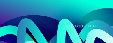 Soyut kesişen çizgiler ve eğimli geometrik arkaplan