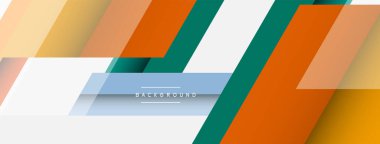 Geçmişi. Geometrik köşegen şekiller ve çizgiler soyut bileşim. Duvar kağıdı afişi veya iniş sayfası için vektör illüstrasyonu