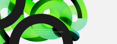 Soyut arkaplanı çember içine al. Duvar kağıdı afişi arkaplan kartı veya iniş sayfası için vektör illüstrasyonu