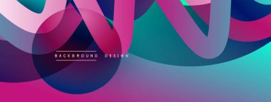 Soyut kesişen çizgiler ve eğimli geometrik arkaplan