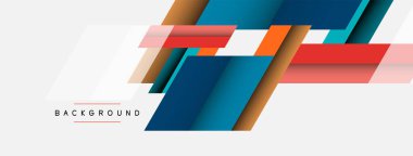 Geçmişi. Geometrik köşegen şekiller ve çizgiler soyut bileşim. Duvar kağıdı afişi veya iniş sayfası için vektör illüstrasyonu