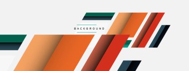 Geçmişi. Geometrik köşegen şekiller ve çizgiler soyut bileşim. Duvar kağıdı afişi veya iniş sayfası için vektör illüstrasyonu