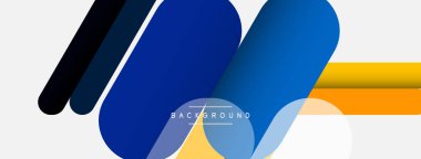 Soyut arkaplan. Yuvarlak şekiller, gri arkaplanda çizgiler. Duvar kağıdı afişi veya iniş sayfası için vektör illüstrasyonu