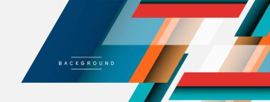 Geçmişi. Geometrik köşegen şekiller ve çizgiler soyut bileşim. Duvar kağıdı afişi veya iniş sayfası için vektör illüstrasyonu