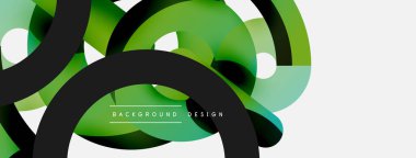 Soyut arkaplanı çember içine al. Duvar kağıdı afişi arkaplan kartı veya iniş sayfası için vektör illüstrasyonu