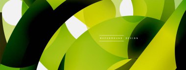 Soyut arkaplanı çember içine al. Duvar kağıdı afişi arkaplan kartı veya iniş sayfası için vektör illüstrasyonu