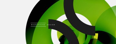 Soyut arkaplanı çember içine al. Duvar kağıdı afişi arkaplan kartı veya iniş sayfası için vektör illüstrasyonu