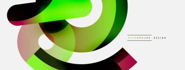 Soyut arkaplanı çember içine al. Duvar kağıdı afişi arkaplan kartı veya iniş sayfası için vektör illüstrasyonu