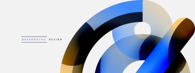 Soyut arkaplanı çember içine al. Duvar kağıdı afişi arkaplan kartı veya iniş sayfası için vektör illüstrasyonu