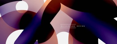 Soyut arkaplanı çember içine al. Duvar kağıdı afişi arkaplan kartı veya iniş sayfası için vektör illüstrasyonu