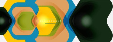 Arrow soyut arkaplanı. Duvar kağıdı afişi veya iniş sayfası için vektör illüstrasyonu