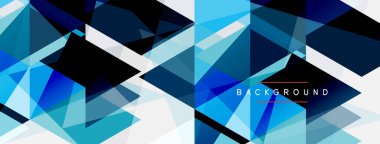 Renkli üçgen bileşimi, geometrik soyut arkaplan. Tekno veya iş konsepti, duvar kağıdı, afiş, arkaplan, iniş sayfası deseni