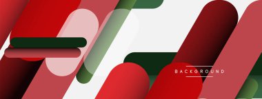 Soyut arkaplan. Yuvarlak şekiller, gri arkaplanda çizgiler. Duvar kağıdı afişi veya iniş sayfası için vektör illüstrasyonu