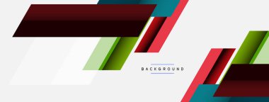 Geçmişi. Geometrik köşegen şekiller ve çizgiler soyut bileşim. Duvar kağıdı afişi veya iniş sayfası için vektör illüstrasyonu