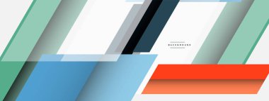 Geçmişi. Geometrik köşegen şekiller ve çizgiler soyut bileşim. Duvar kağıdı afişi veya iniş sayfası için vektör illüstrasyonu