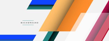 Geçmişi. Geometrik köşegen şekiller ve çizgiler soyut bileşim. Duvar kağıdı afişi veya iniş sayfası için vektör illüstrasyonu