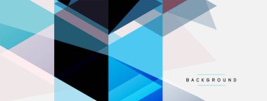 Renkli üçgen bileşimi, geometrik soyut arkaplan. Tekno veya iş konsepti, duvar kağıdı, afiş, arkaplan, iniş sayfası deseni